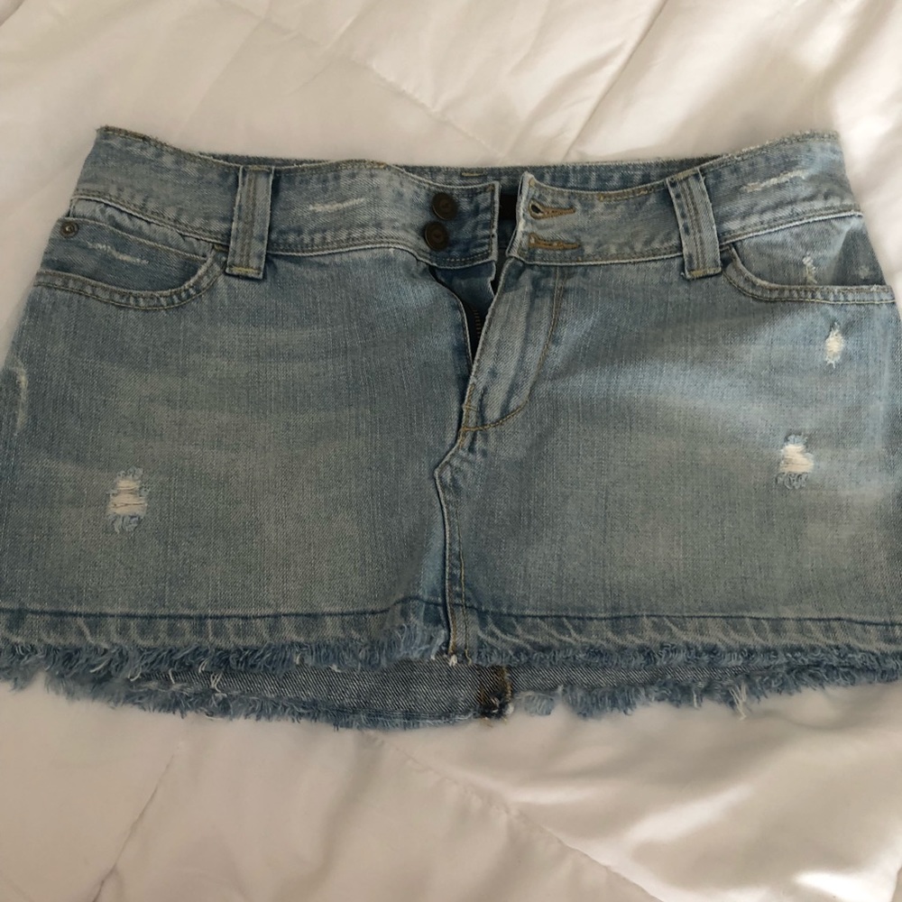 Hollister Jean skirt